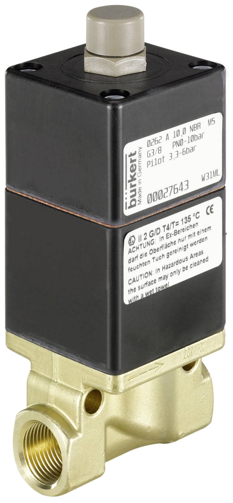 Bürkert Pneumatikventil 0262 27643 1 St.