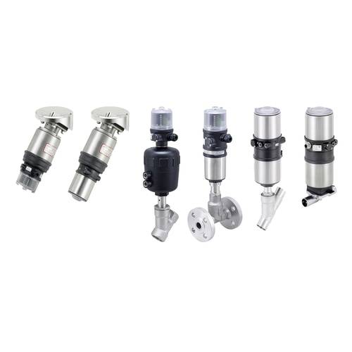 Bürkert Prozess-Stellsystem mit Steuerkopf 283596 8801 24 V/DC Gehäusematerial Edelstahl Dichtungsmaterial PTFE 1 St.