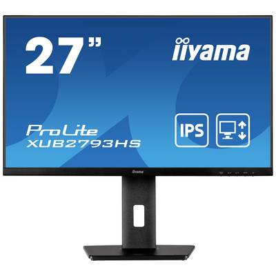 Iiyama ProLite LED-Monitor  EEK E (A - G) 68.6 cm (27 Zoll) 1920 x 1080 Pixel 16:9 1 ms HDMI®, DisplayPort, Kopfhörer (3