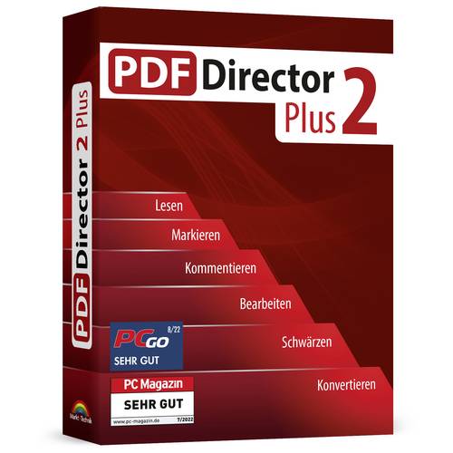 Markt & Technik PDF Director 2 Plus Vollversion, 1 Lizenz Windows PDF-Software