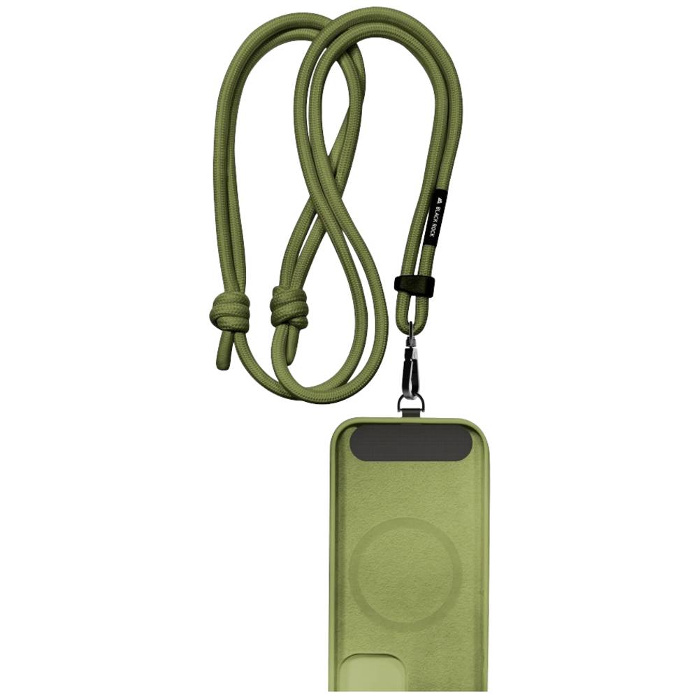 Black Rock Universal Lanyard Smartphone ketting Universeel Universal Olijf-groen