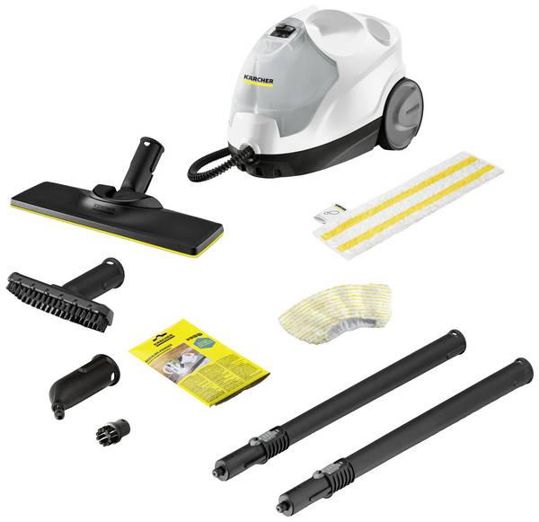Kärcher Home & Garden SC 4 EasyFix Dampfreiniger 1.512-630.0 2000 W Weiß, Schwarz