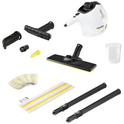 Kärcher SC 1 EasyFix, Tragbarer Dampfreiniger, Schwarz, Weiß, 50 cm, 100 cm, 4 m, 200 ml