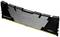 'Dual-Channel DDR4-Speicher Kingston FURY Renegade, schwarzes Design, geeignet für Hochleistungsanwendungen und Gaming.'