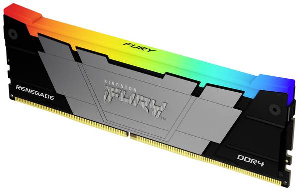 Kingston FURY Renegade RGB PC-Arbeitsspeicher Modul   DDR4 16 GB 1 x 16 GB Non-ECC 3600 MHz 288pin DIMM CL16 KF436C16RB12A/16