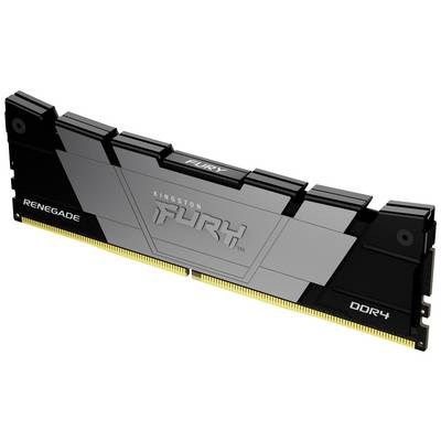 DDR4 RAM-Modul von Kingston mit schwarzem und grauem Design, markiert als 'Renegade' und 'Fury'.
