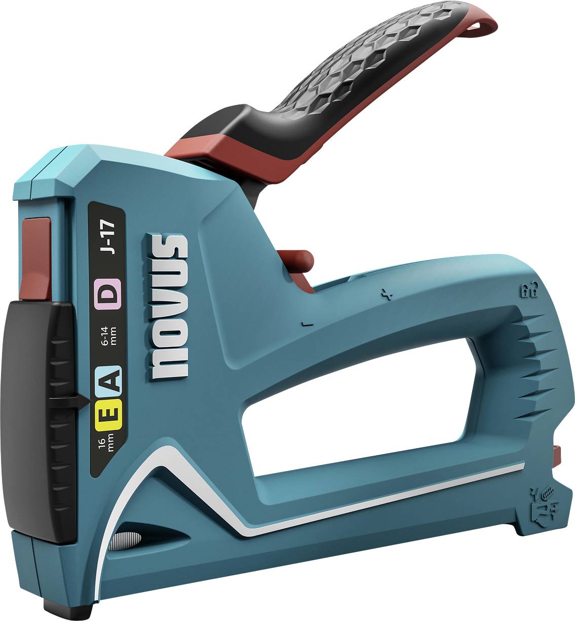 Novus Tools J-17 030-0474 Handtacker Klammerntyp Typ 53, Typ 53F Klammernlänge 6 - 14 mm