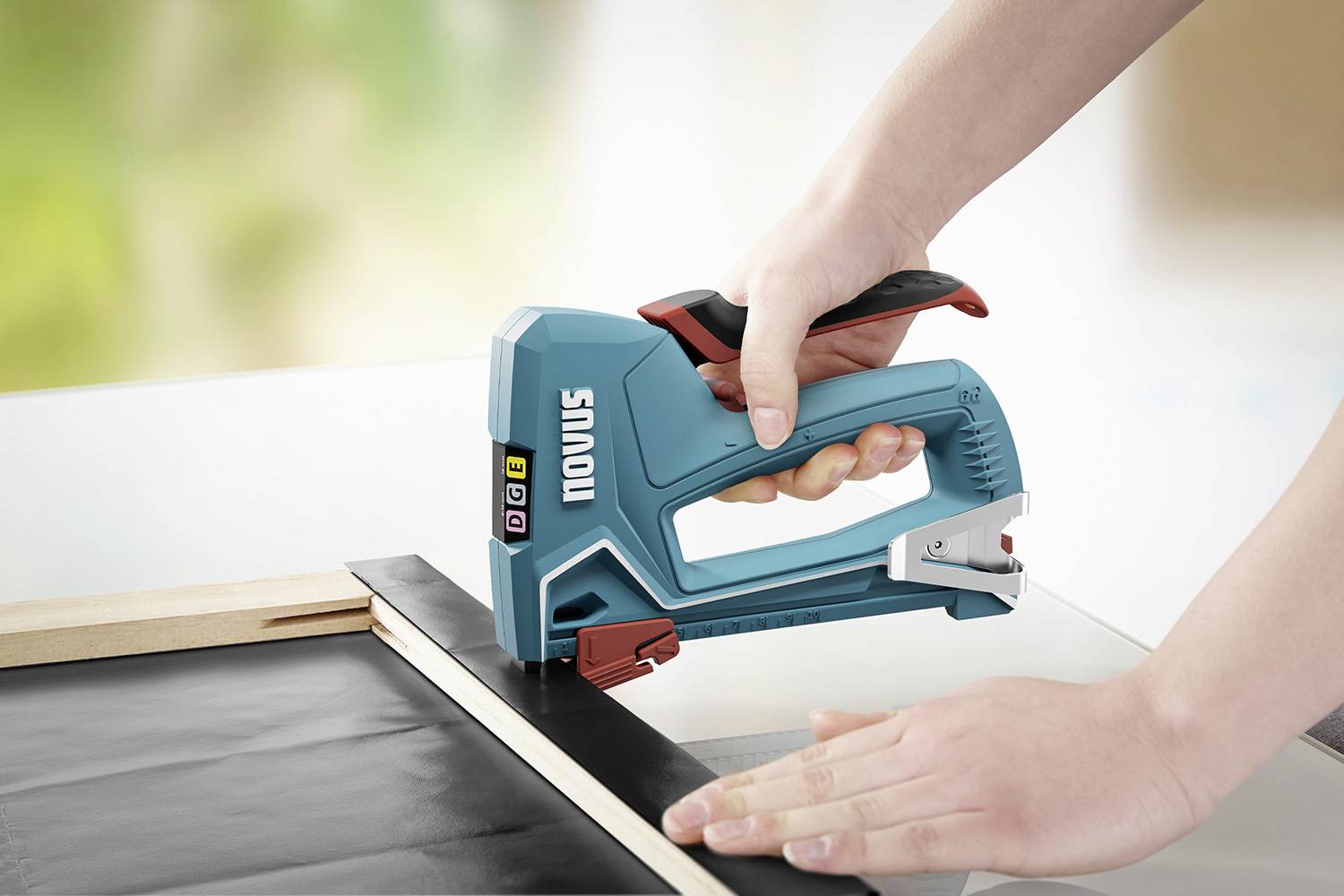 Novus Tools J-51 030-0450 Handtacker Klammerntyp Typ 53F Klammernlänge 6 - 14 mm-14