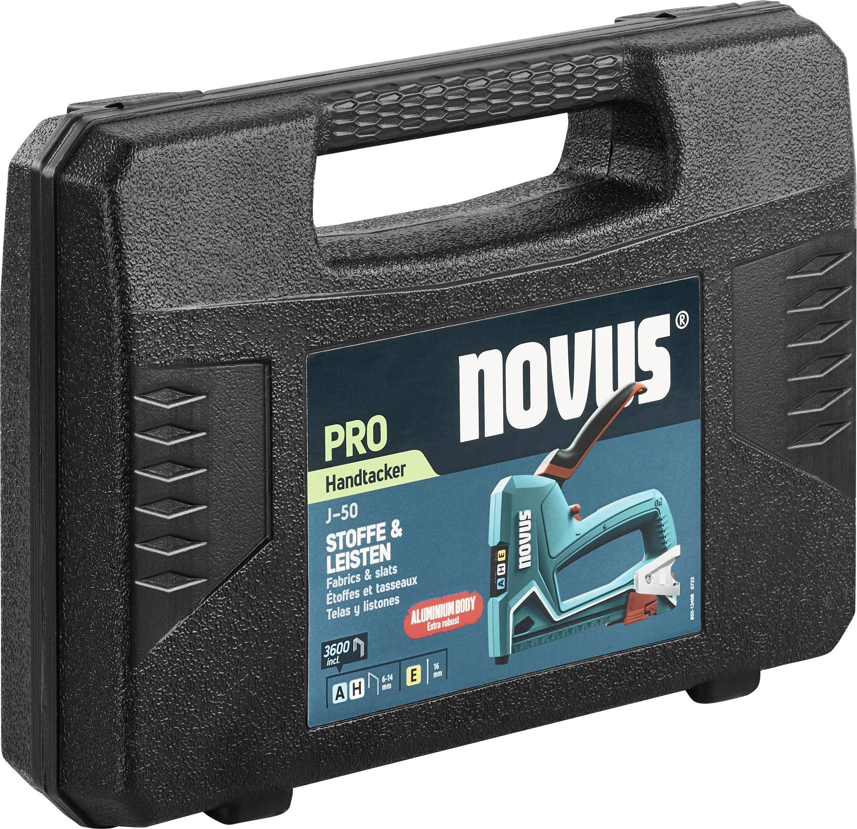 Novus Tools J-50 Set 030-0469 Handtacker Klammernlänge 6 - 14 mm