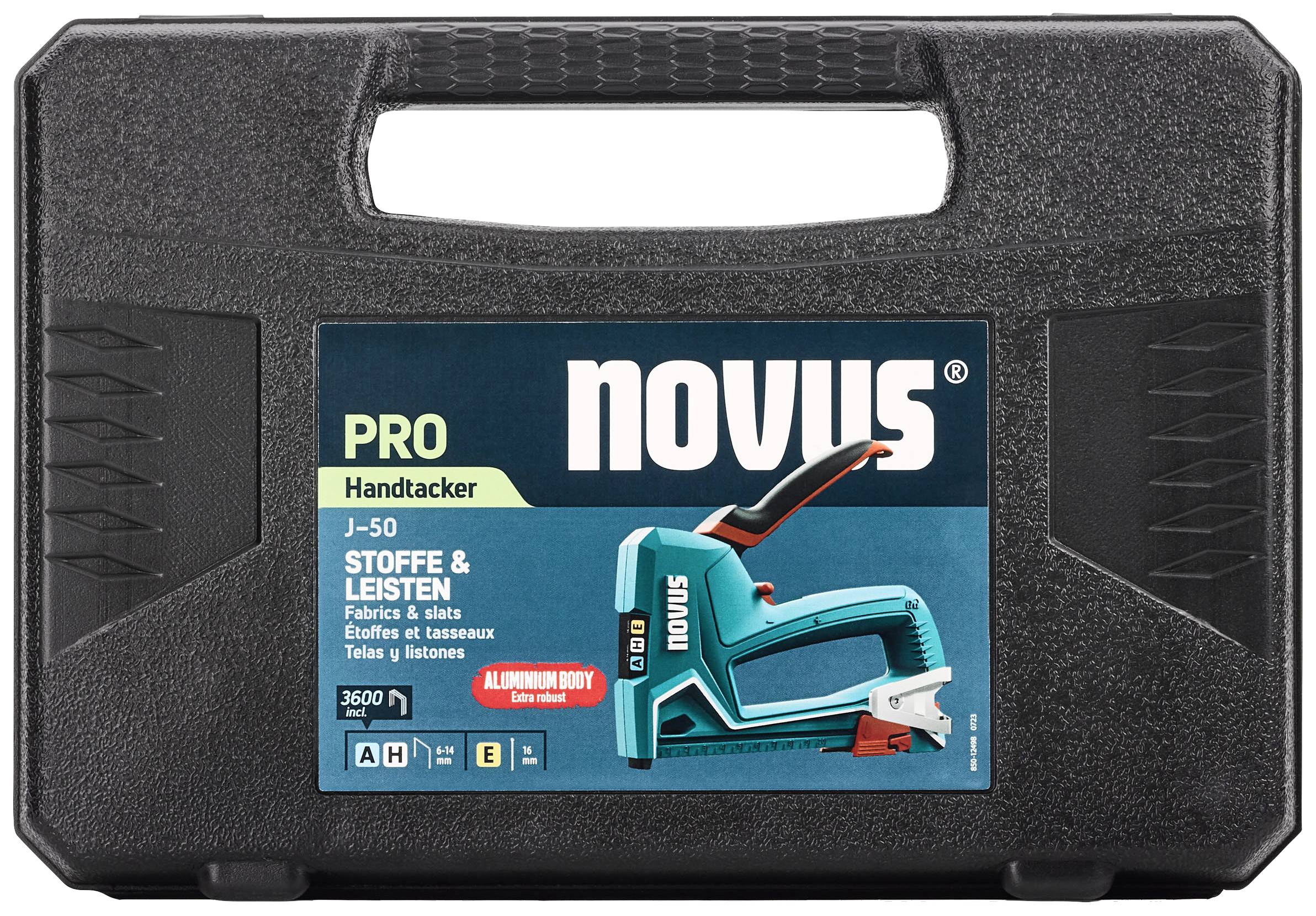 Novus Tools J-50 Set 030-0469 Handtacker Klammernlänge 6 - 14 mm-13
