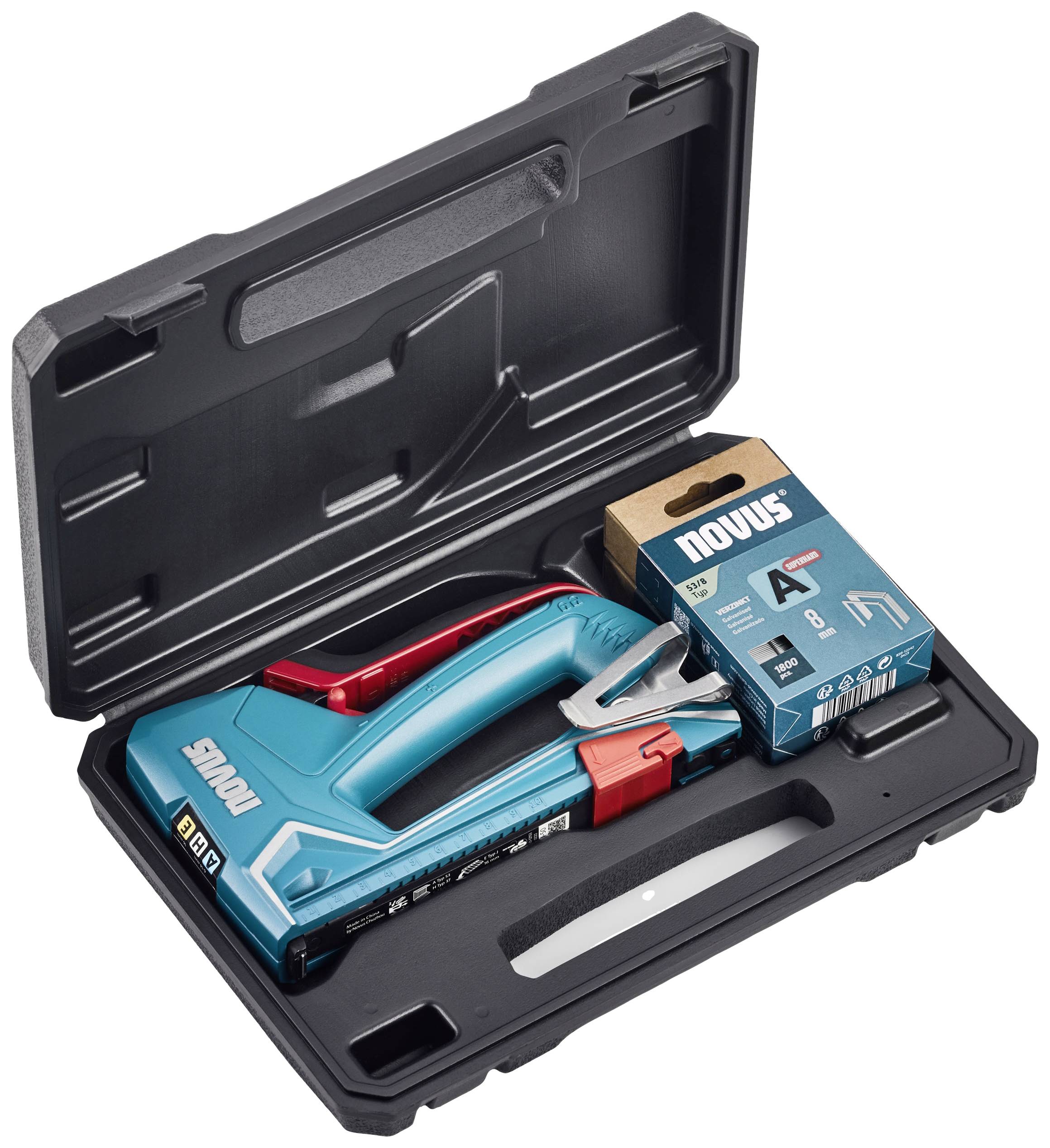 Novus Tools J-50 Set 030-0469 Handtacker Klammernlänge 6 - 14 mm-14