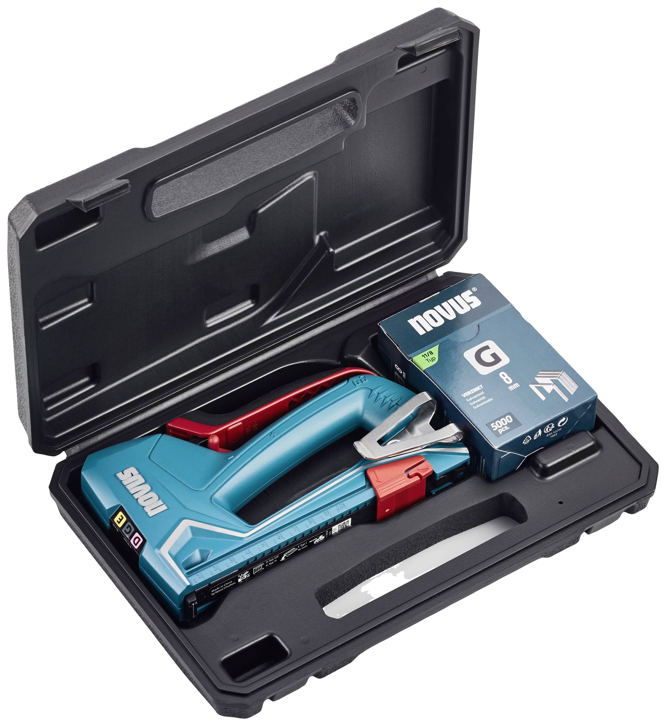 Novus Tools J-51 Set 030-0470 Handtacker Klammerntyp Typ 53F Klammernlänge 6 - 14 mm-15