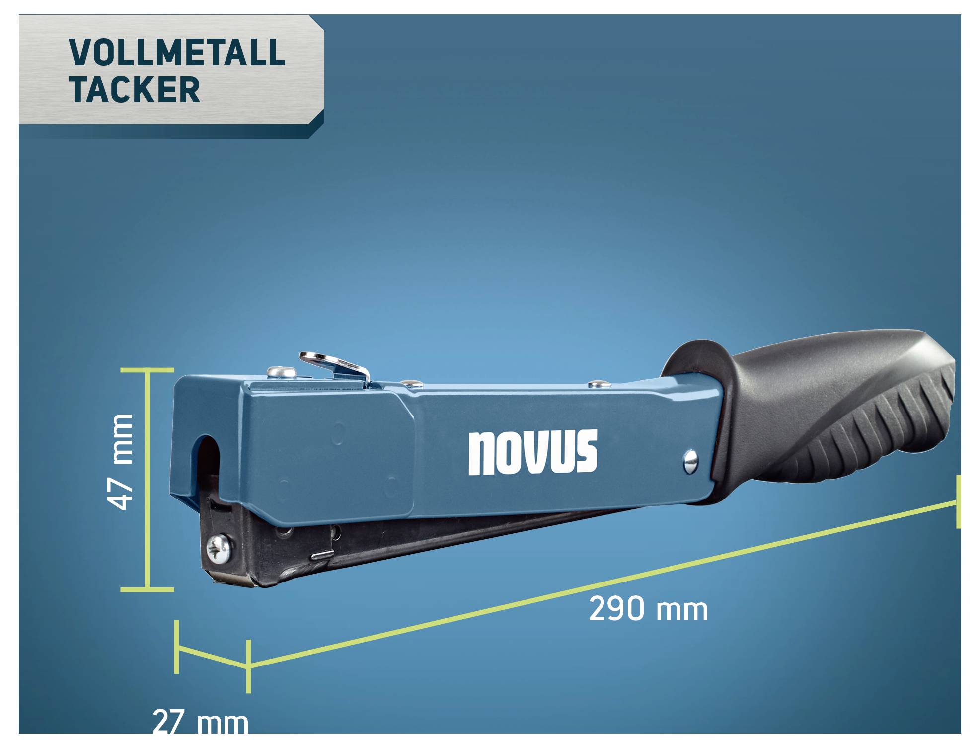 Novus Tools J-033 030-0452 Hammertacker Klammerntyp Typ 11 Klammernlänge 6 - 10 mm-6