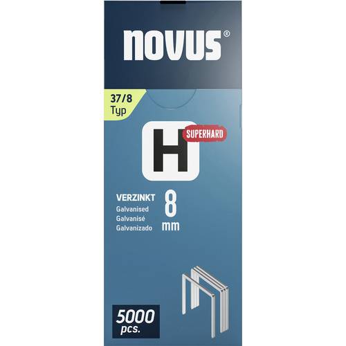 Novus Tools 042-0771 Feindrahtklammern Typ 37 5000 St. Abmessungen (L x B) 8 mm x 10.6 mm
