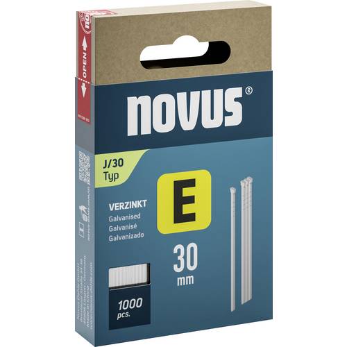 Thumbnail - Novus Tools 044-0092 Tackernägel Typ J Produktabmessung, Länge 30 mm 1000 St.