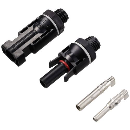 1 Paar Solarstecker/Buchse für 4/6 mm Solarkabel TC-12195632 TRU COMPONENTS Inhalt: 2 St.
