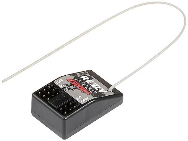 Reely RX2+2 GYRO 4-Kanal Gyro-Empfänger 2,4 GHz Stecksystem JR / Futaba