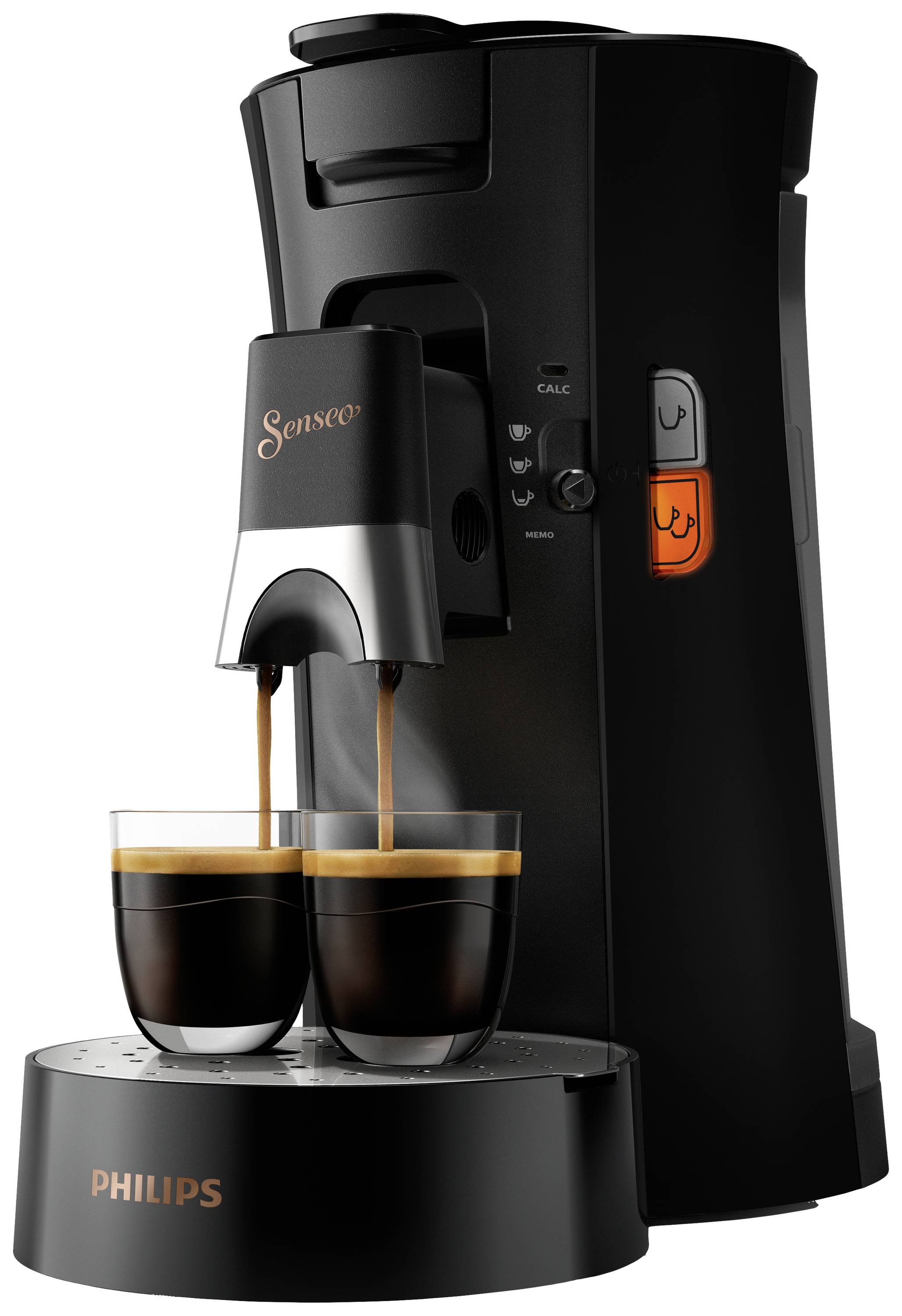 PHILIPS Select CSA240/60 Kaffeepadmaschine Schwarz