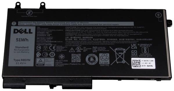 Dell Notebook-Akku W8GMW 11.4 V 4255 mAh Dell