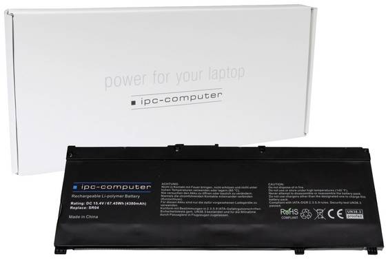 ipc-computer Notebook-Akku SR04-H REPLACE 15.4 V 4380 mAh HP