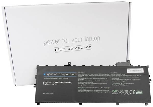 ipc-computer Notebook-Akku 01AV430 REPLACE 11.55 V 4800 mAh Lenovo