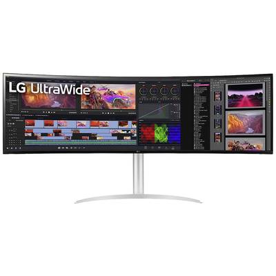 LG Electronics LG 49BQ95C-W 49Zoll 125cm Curved LED-Monitor  EEK G (A - G) 124.5 cm (49 Zoll) 5120 x 1440 Pixel 32:9 5 m