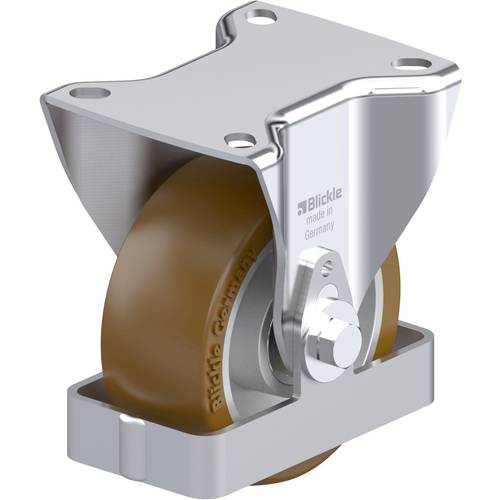 Thumbnail - Blickle 939572 B-ALB 101K-FS Stahlblech-Bockrolle Rad-Durchmesser: 100 mm Tragfähigkeit (max.): 250 kg 1 St.