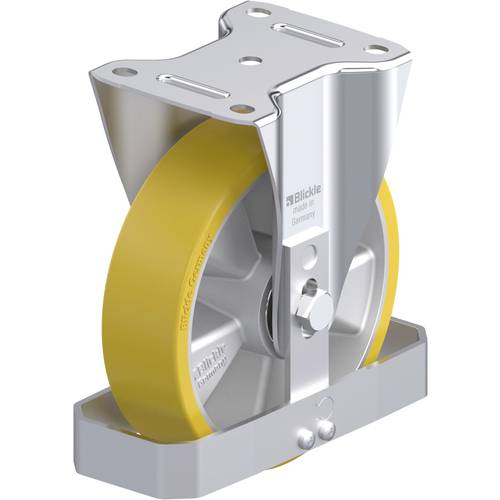 Thumbnail - Blickle 871498 B-ALTH 180K-FS Stahlblech-Bockrolle Rad-Durchmesser: 180 mm Tragfähigkeit (max.): 400 kg 1 St.