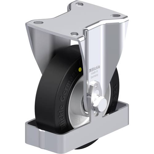 Blickle 938557 BH-ALEV 125K-1-EL-FS Stahlblech-Bockrolle Rad-Durchmesser: 125 mm Tragfähigkeit (max.): 250 kg 1 St.