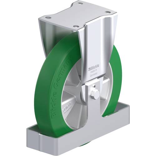 Thumbnail - Blickle 884498 BH-ALST 250K-FS Stahlblech-Bockrolle Rad-Durchmesser: 250 mm Tragfähigkeit (max.): 850 kg 1 St.