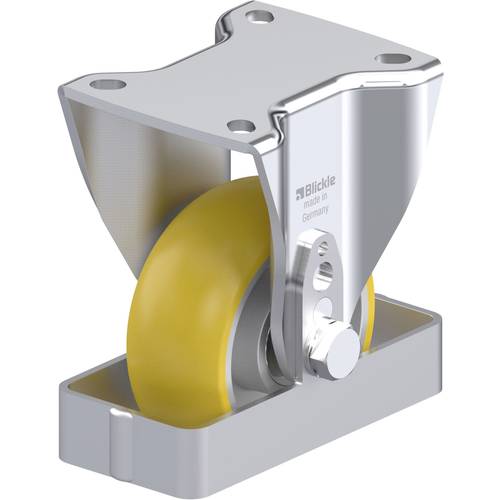 Thumbnail - Blickle 939354 BH-ALTH 101K-1-CO-FS Stahlblech-Bockrolle Rad-Durchmesser: 100 mm Tragfähigkeit (max.): 420 kg 1 St.