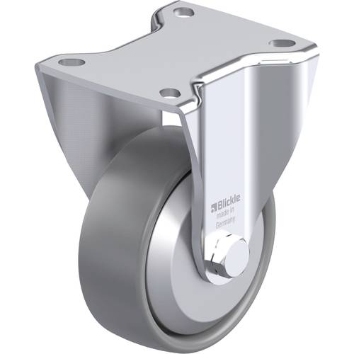 Thumbnail - Blickle 946567 BH-PO 100G-1-ELS-FA Stahlblech-Bockrolle Rad-Durchmesser: 100 mm Tragfähigkeit (max.): 280 kg 1 St.