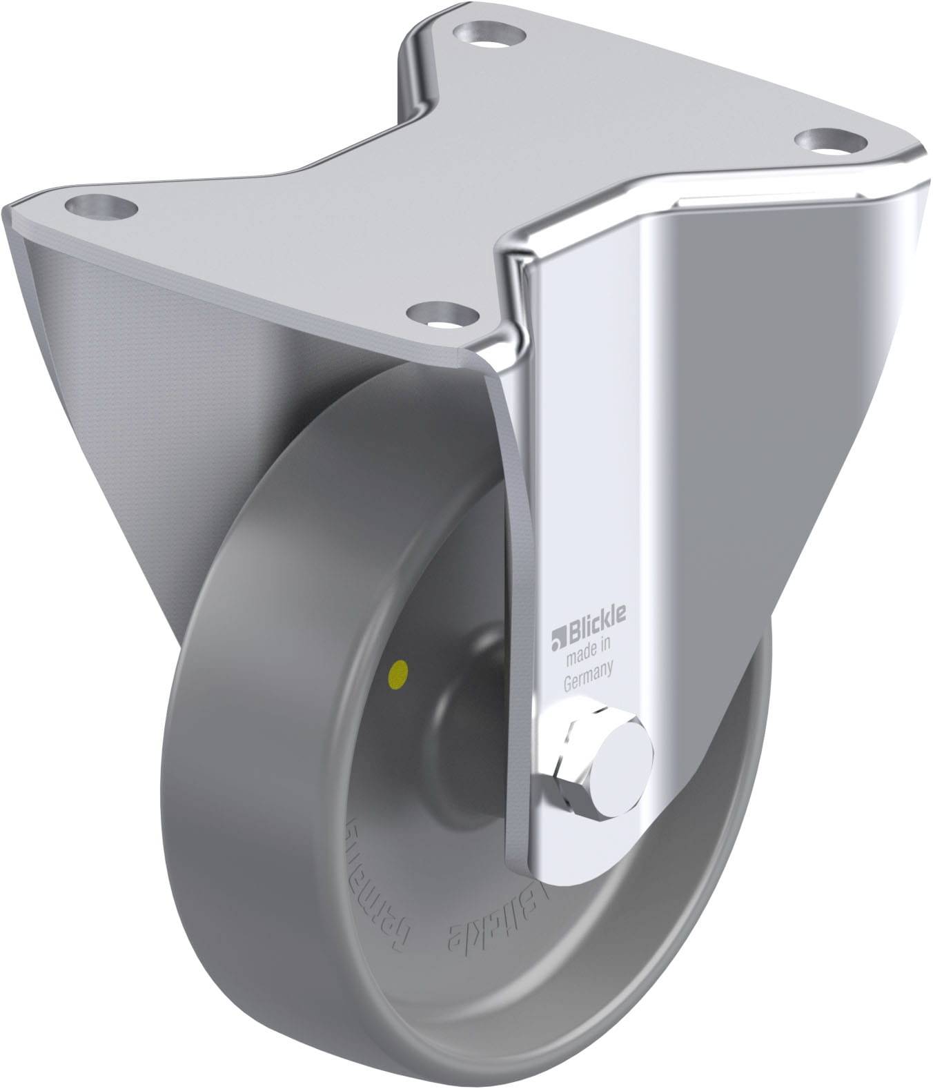 Blickle 936975 BH-PO 125G-3-ELS Stahlblech-Bockrolle Rad-Durchmesser: 125 mm Tragfähigkeit (max.): 300 kg 1 St.