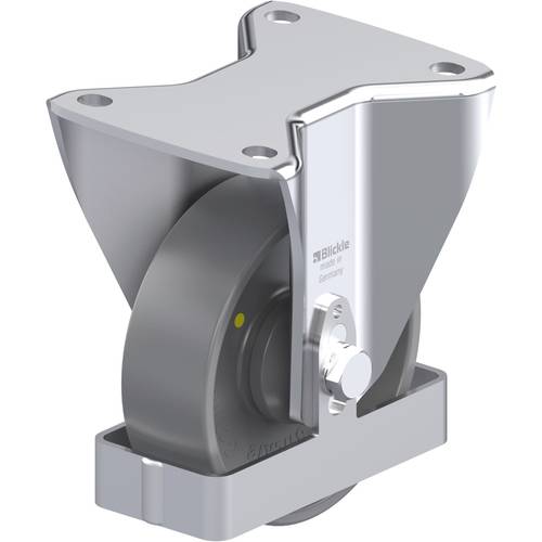 Thumbnail - Blickle 939863 BH-PO 125KA-3-ELS-FS Stahlblech-Bockrolle Rad-Durchmesser: 125 mm Tragfähigkeit (max.): 300 kg 1 St.