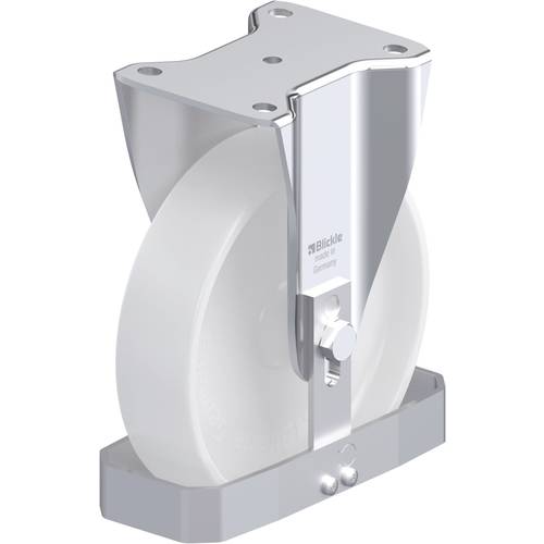 Thumbnail - Blickle 746986 BH-PO 200G-FS Stahlblech-Bockrolle Rad-Durchmesser: 200 mm Tragfähigkeit (max.): 600 kg 1 St.