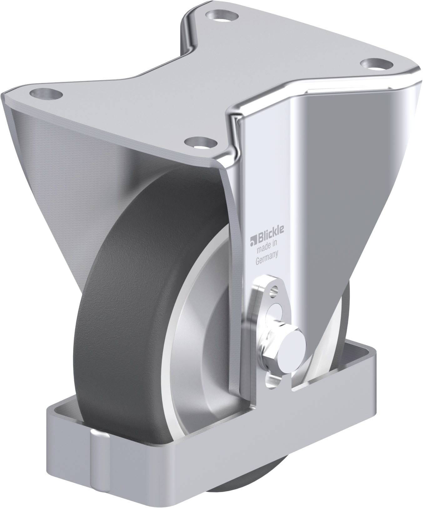 Blickle 938987 BH-POTH 125K-3-FA-FS Stahlblech-Bockrolle Rad-Durchmesser: 125 mm Tragfähigkeit (max.): 350 kg 1 St.