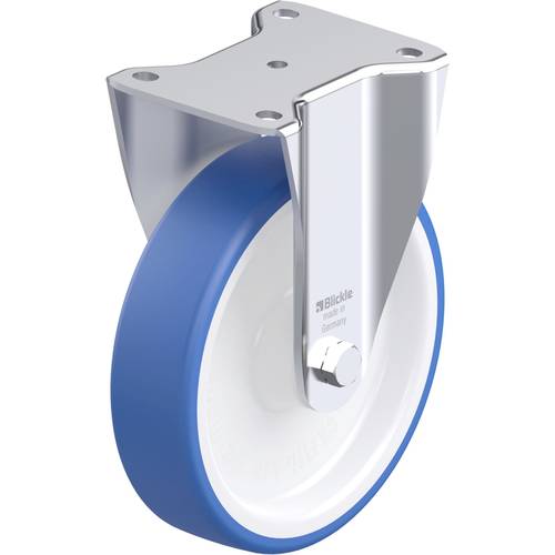 Blickle 938077 BH-POTHS 200R Stahlblech-Bockrolle Rad-Durchmesser: 200 mm Tragfähigkeit (max.): 550 kg 1 St.