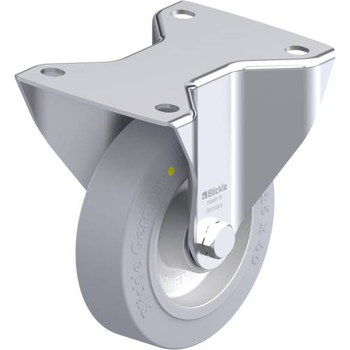 Thumbnail - Blickle 936089 BK-ALEV 125K-3-SG-AS Stahlblech-Bockrolle Rad-Durchmesser: 125 mm Tragfähigkeit (max.): 250 kg 1 St.