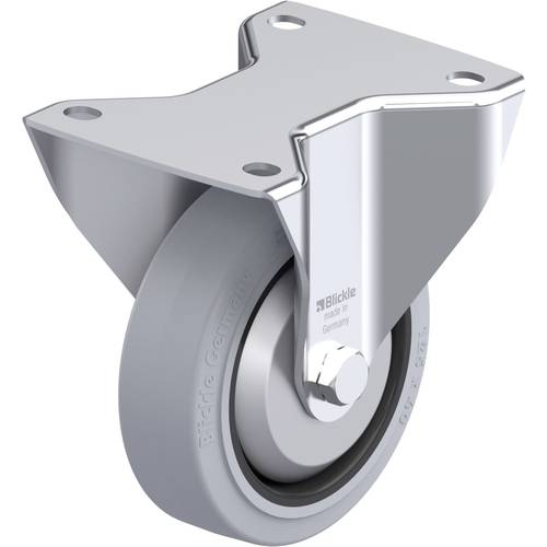 Thumbnail - Blickle 851415 BK-POEV 125XR-3-SG-FA Stahlblech-Bockrolle Rad-Durchmesser: 125 mm Tragfähigkeit (max.): 250 kg 1 St.