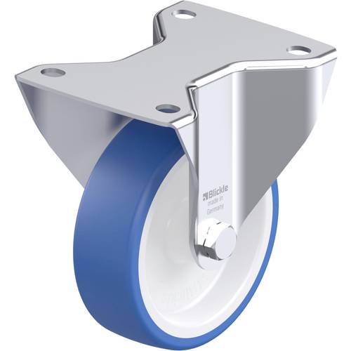 Thumbnail - Blickle 936306 BK-POTHS 125G-3 Stahlblech-Bockrolle Rad-Durchmesser: 125 mm Tragfähigkeit (max.): 275 kg 1 St.