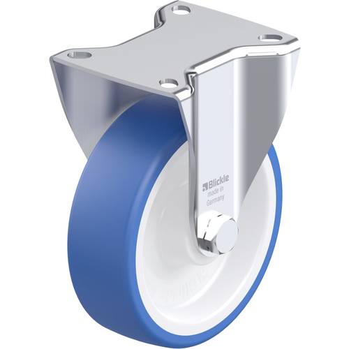Thumbnail - Blickle 936312 BK-POTHS 125R-1 Stahlblech-Bockrolle Rad-Durchmesser: 125 mm Tragfähigkeit (max.): 275 kg 1 St.