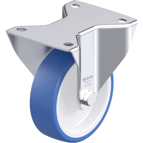 Blickle 936314 BK-POTHS 125R-3 Stahlblech-Bockrolle Rad-Durchmesser: 125 mm Tragfähigkeit (max.): 275 kg 1 St.