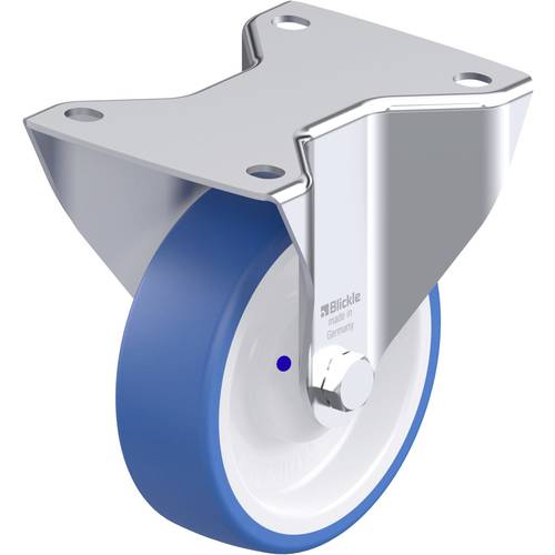 Blickle 947877 BK-POTHS 125XKA-3 Stahlblech-Bockrolle Rad-Durchmesser: 125 mm Tragfähigkeit (max.): 275 kg 1 St.