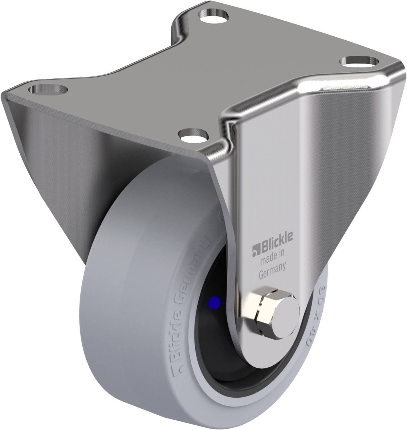 Blickle 945672 BKX-POEV 82XKF-SG Schwerlast-Bockrolle Rad-Durchmesser: 80 mm Tragfähigkeit (max.): 170 kg 1 St.