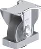 Blickle 938745 B-PATH 100G-FS Stahlblech-Bockrolle Rad-Durchmesser: 100 mm Tragfähigkeit (max.): 200 kg 1 St.