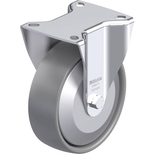 Blickle 946607 B-PO 125G-ELS-FA Stahlblech-Bockrolle Rad-Durchmesser: 125 mm Tragfähigkeit (max.): 250 kg 1 St.