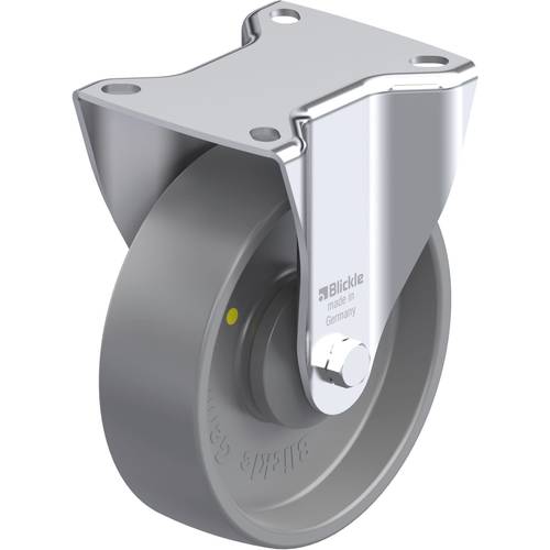 Thumbnail - Blickle 854297 B-PO 125KA-ELS Stahlblech-Bockrolle Rad-Durchmesser: 125 mm Tragfähigkeit (max.): 250 kg 1 St.