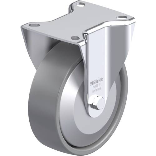 Thumbnail - Blickle 946609 B-PO 125KA-ELS-FA Stahlblech-Bockrolle Rad-Durchmesser: 125 mm Tragfähigkeit (max.): 250 kg 1 St.