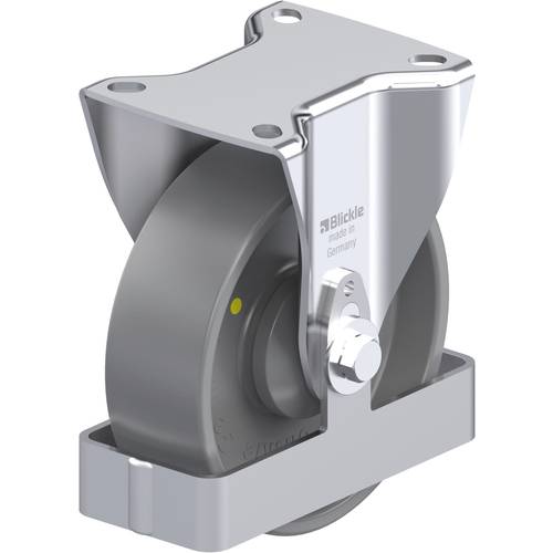 Thumbnail - Blickle 939656 B-PO 125KA-ELS-FS Stahlblech-Bockrolle Rad-Durchmesser: 125 mm Tragfähigkeit (max.): 250 kg 1 St.