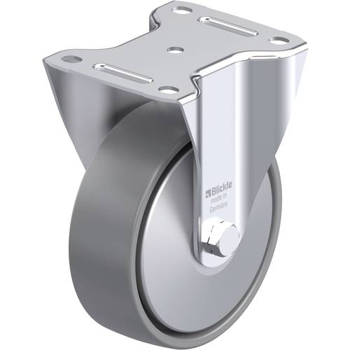 Thumbnail - Blickle 946613 B-PO 150K-ELS-FA Stahlblech-Bockrolle Rad-Durchmesser: 150 mm Tragfähigkeit (max.): 400 kg 1 St.